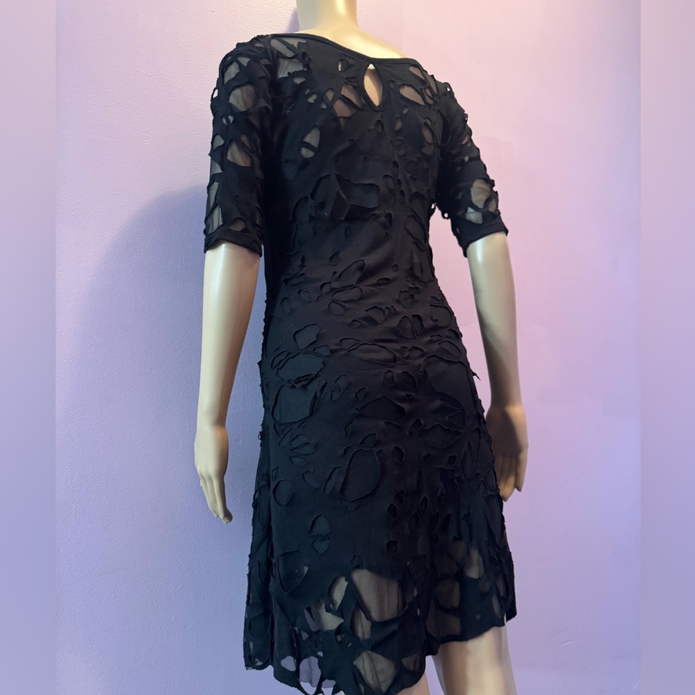 Nocturne Duo Sculpted Ruched Two-Piece Dress - Picture 10 of 13
